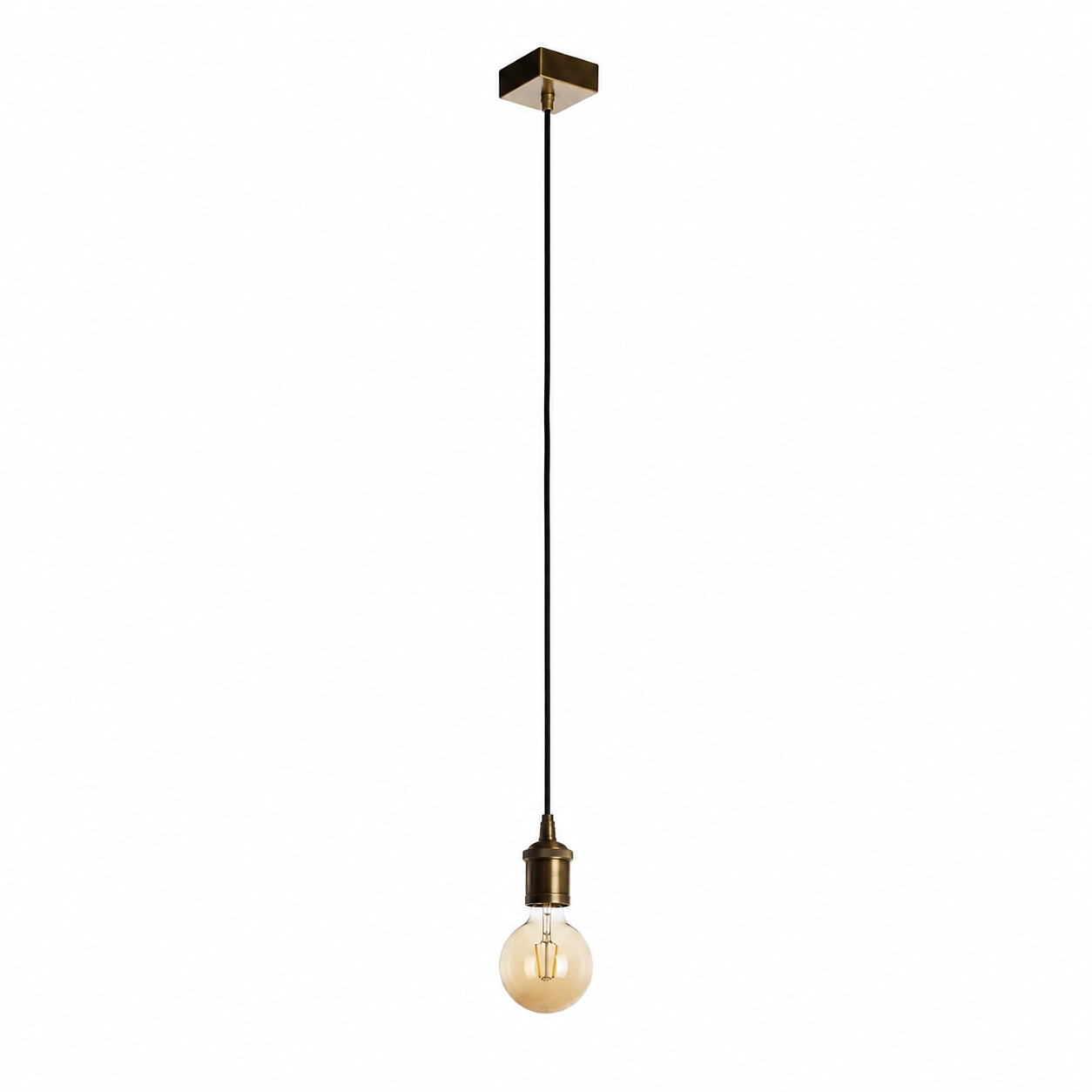 Hängelampe Esme 8039G - 1xE27 - Schwarz