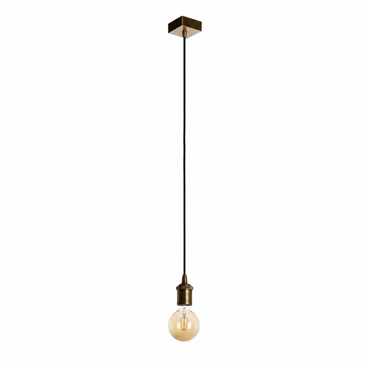 Lampada a sospensione Esme 8039G - 1xE27 - Black | Marcottestyle