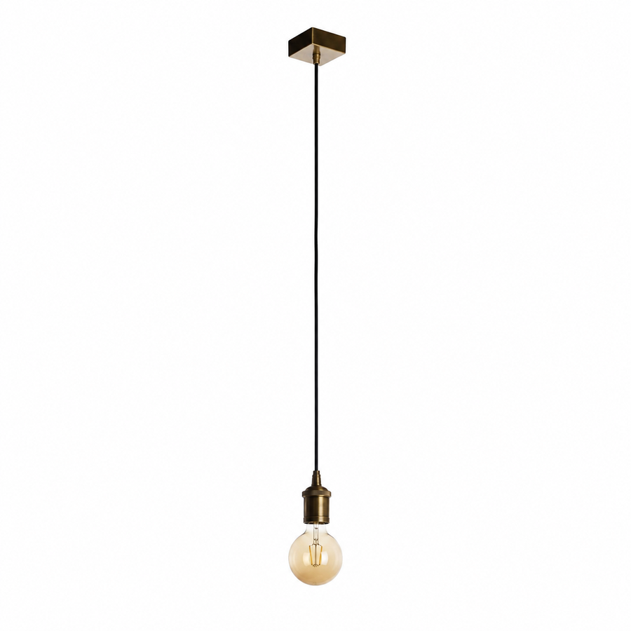 Hängelampe Esme 8039G - 1xE27 - Schwarz