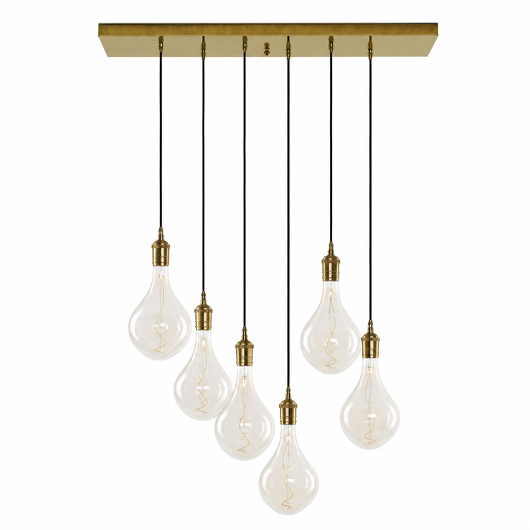 Ceiling Lamp Esme 4659R Gold - Vista frontal | Marcottestyle