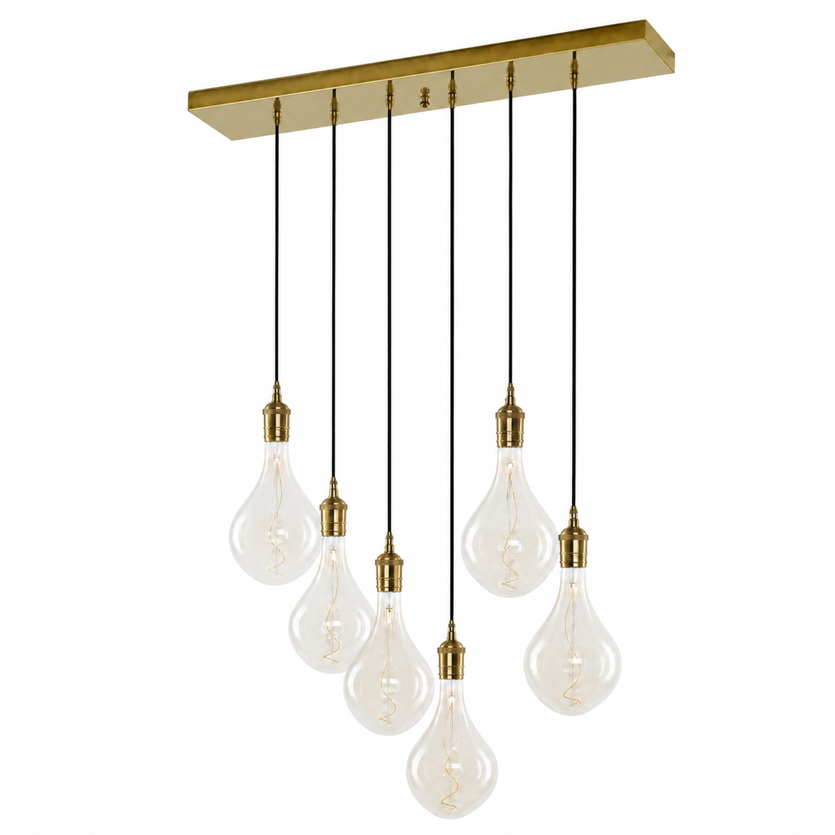 Ceiling Lamp Esme 4659R Gold - In room | Marcottestyle