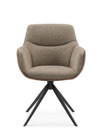 Ferrara Bull 10 Liver Sneak Liver dining chair - MCS