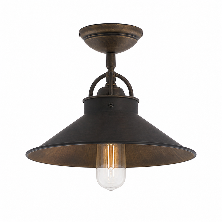 Ceiling Lamp Finn 3322V Bronze - Vista frontal | Marcottestyle