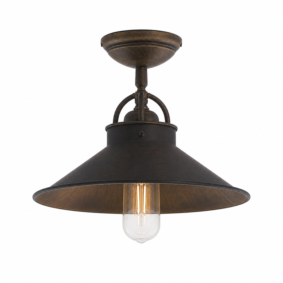 Ceiling Lampe Finn 3322V Bronze - Front view