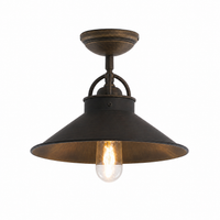 Ceiling Lampe Finn 3322V Bronze - Lights on