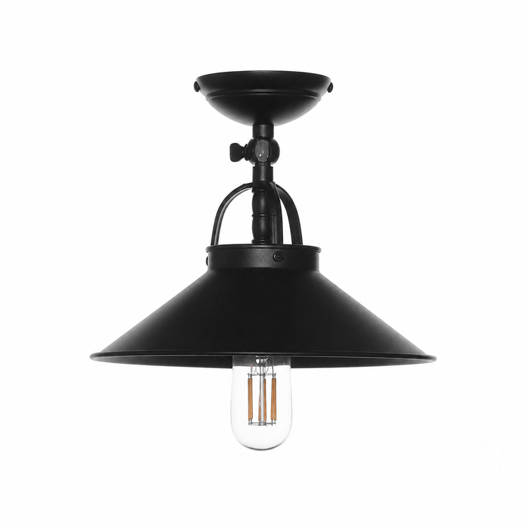 Ceiling Lamp Finn 5567Z Black - Vista frontale | Marcottestyle