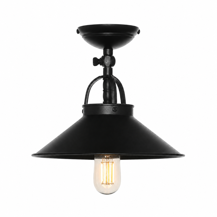 Ceiling Lamp Finn 5567Z Black - Lights on | Marcottestyle