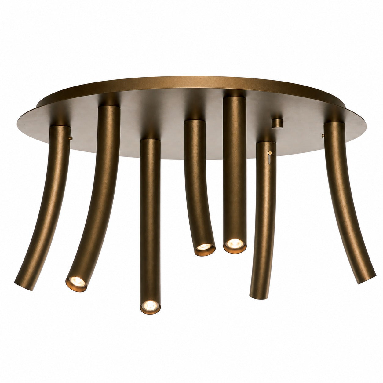Plafondlamp Fiona 5515Z - Bronze lights on