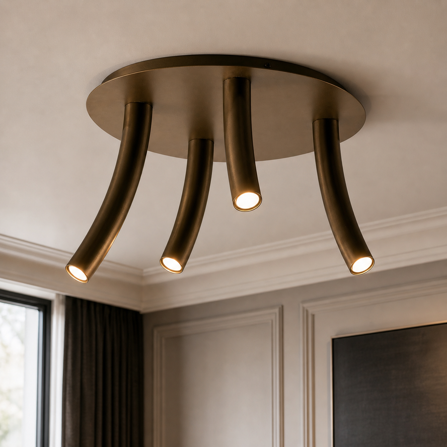Ceiling Lampe Fiona 1800J Bronze - In room