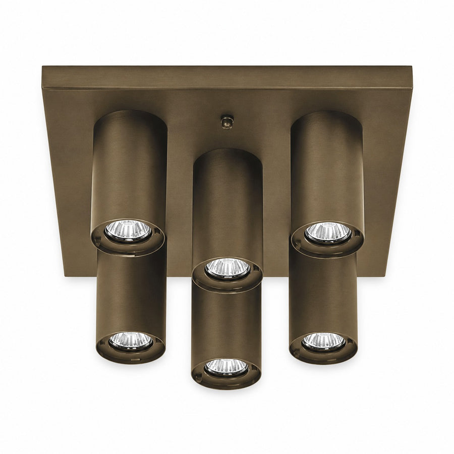 Plafondlamp Galia 3947O - Bronze front