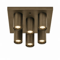 Plafondlamp Galia 3947O - Bronze lights on