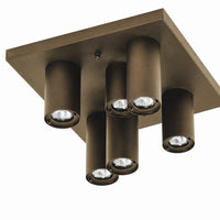 Plafondlamp Galia 3947O - Bronze close-up