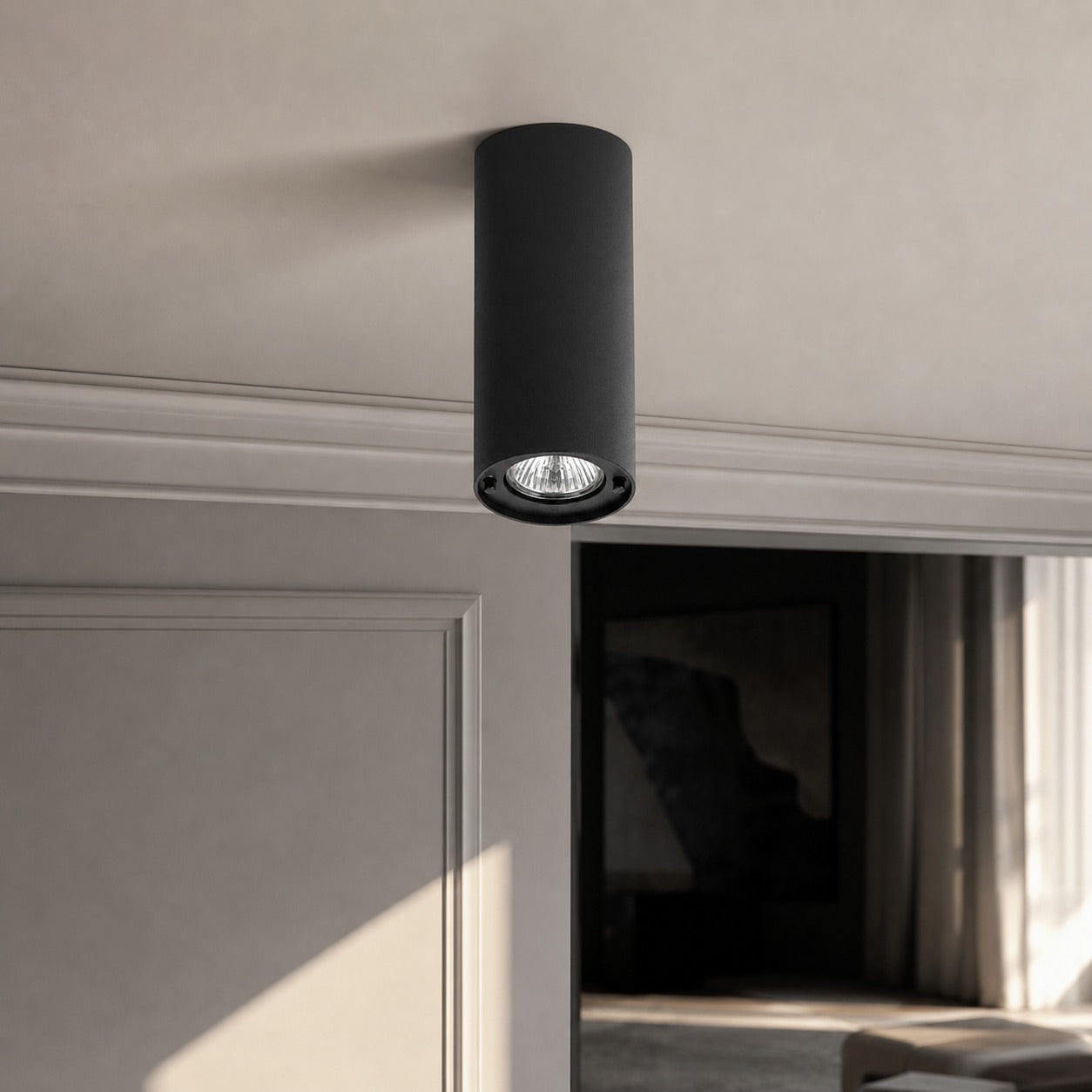 Plafondlamp Galia 5436G - Zwart room