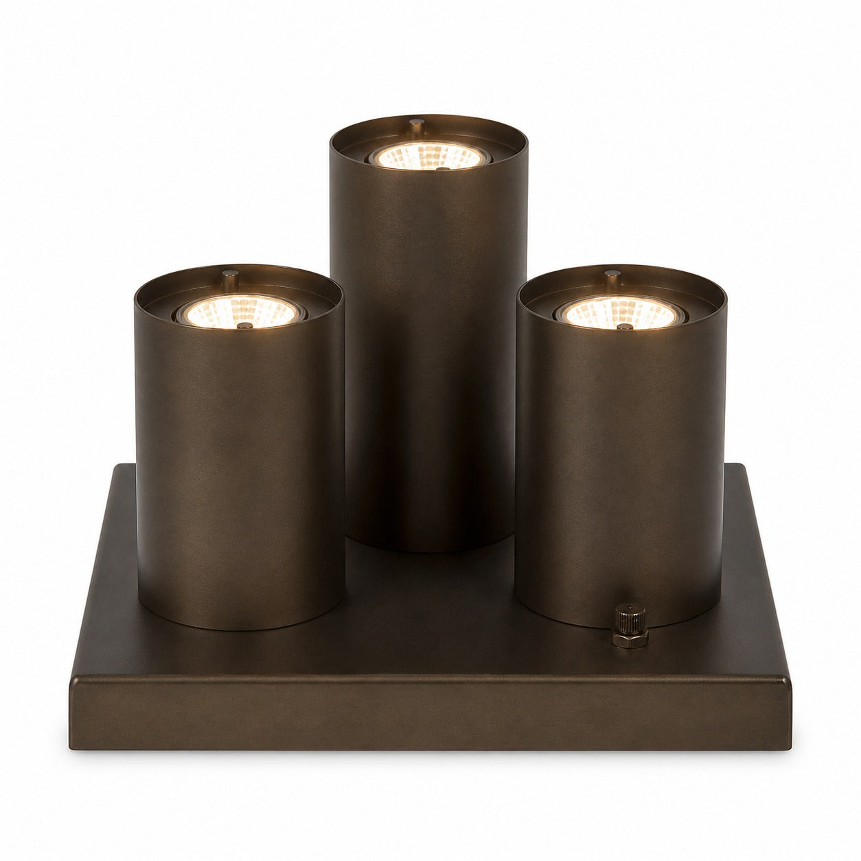 Ceiling Lamp Galia 2327E - Bronze lights on