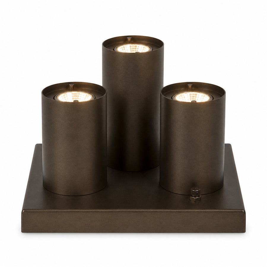 Ceiling Lamp Galia 2327E - Bronze lights on