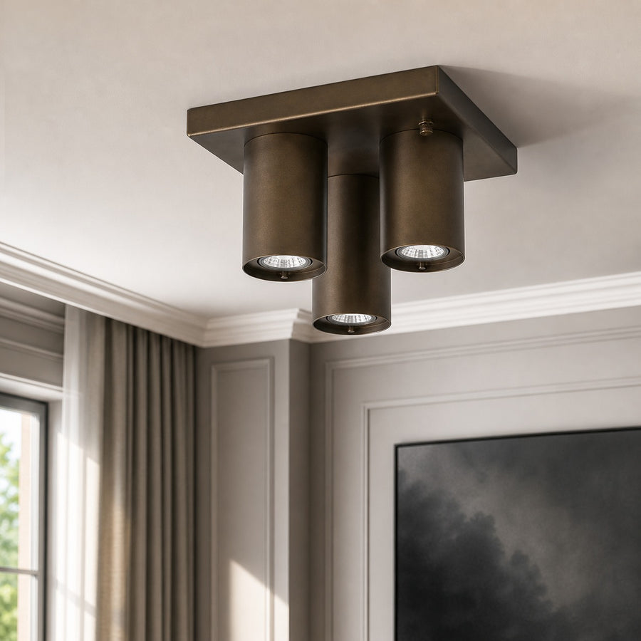 Ceiling Lamp Galia 2327E - Bronze room