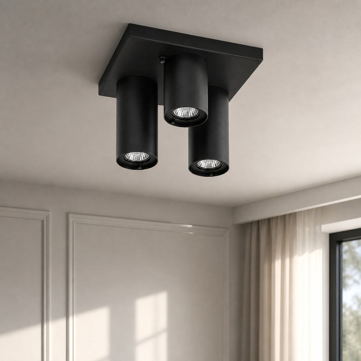 Ceiling Lamp Galia 2969I - Black room | Marcottestyle