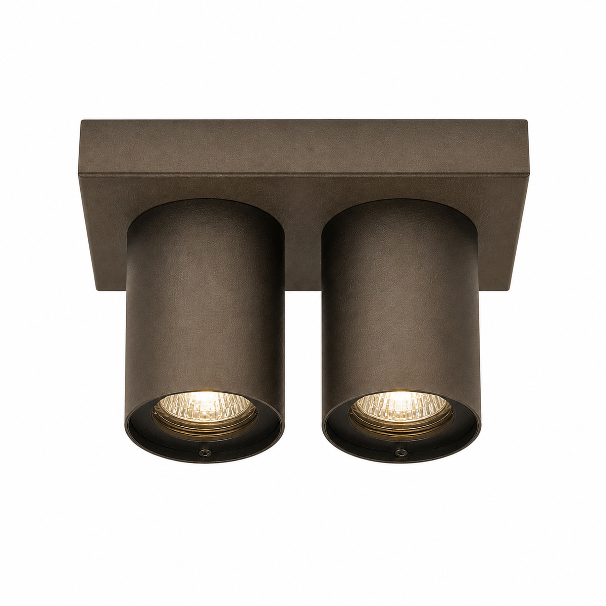 Ceiling Lamp Galia 6480K - Bronze - lights on | Marcottestyle