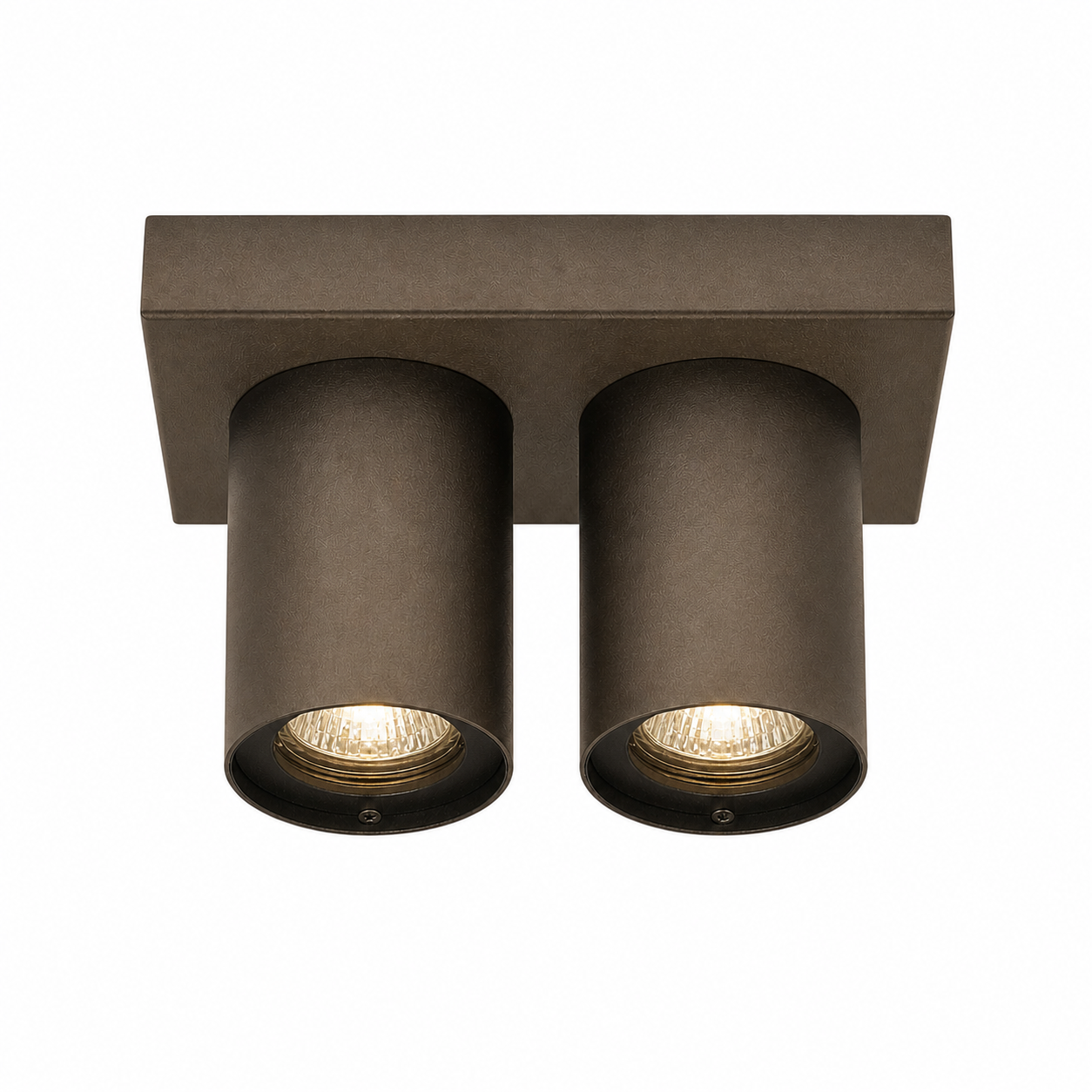 Plafondlamp Galia 6480K - Bronze - lights on