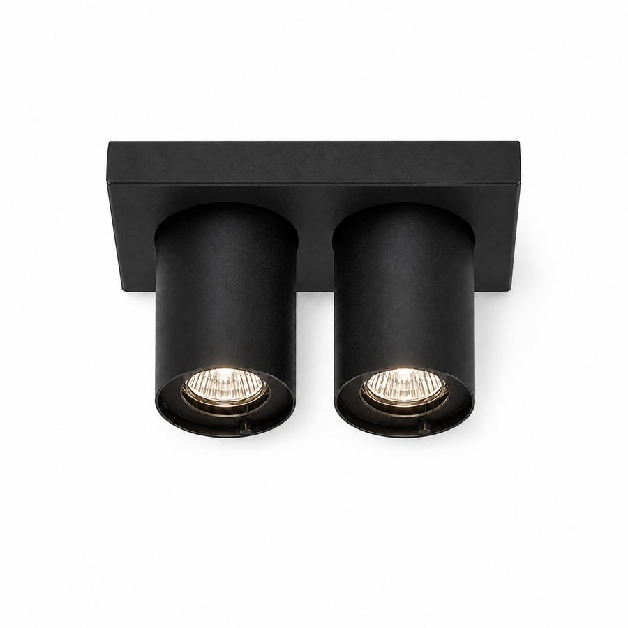 Ceiling Lamp Galia 7938J - Schwarz - lights on