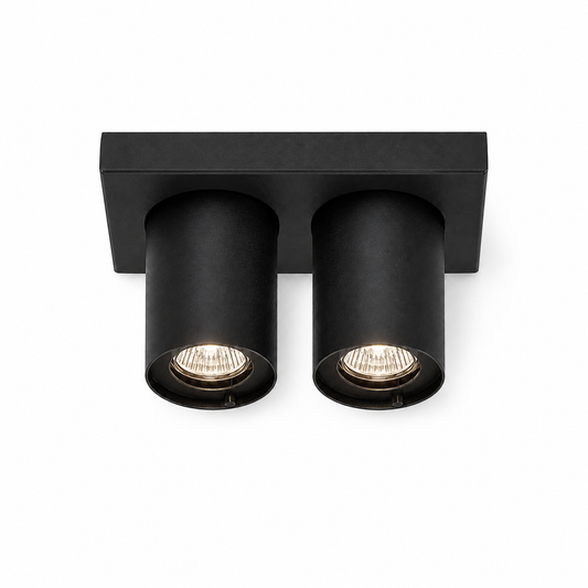 Ceiling Lamp Galia 7938J - Zwart - lights on