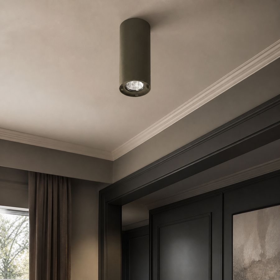Ceiling Lampe Galia 8939L - Bronze - in modern room