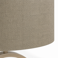 Table Lamp Galia 8766Z - Taupe macro detail