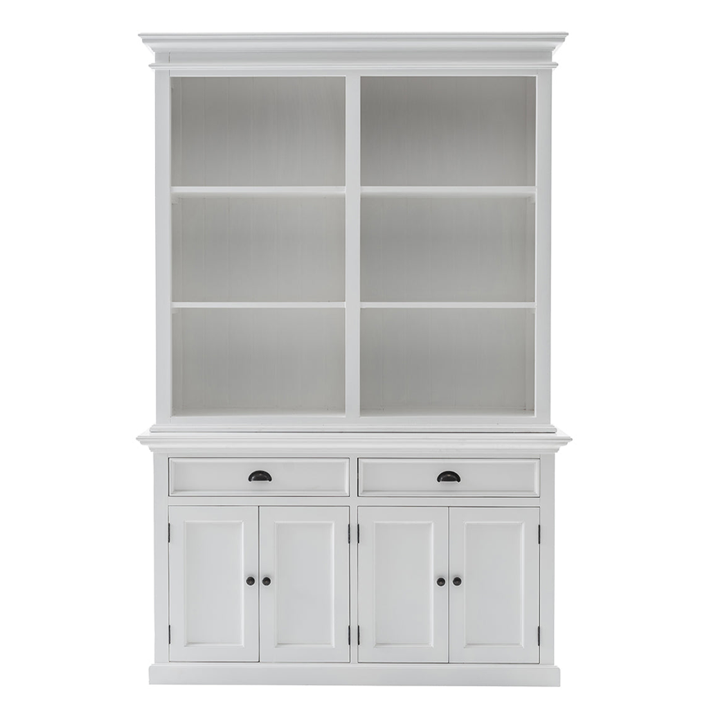 Buffet Hutch Unit with 6 Shelves | Marcottestyle