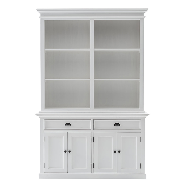 Buffet Hutch Unit with 6 Shelves | Marcottestyle