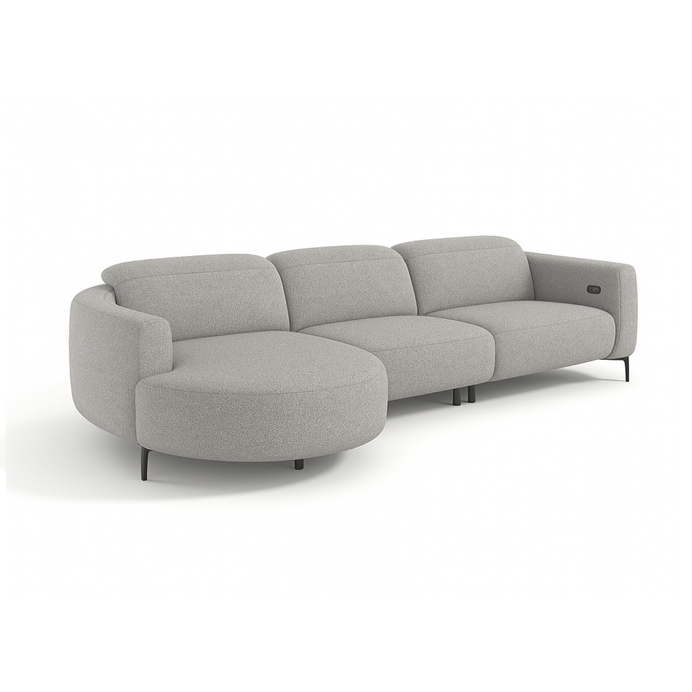 Sofa Maximus - Gray - Lounge Left 322x176cm - View 2