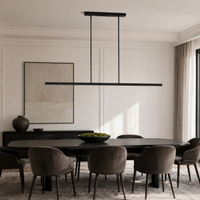 Pendant Light Gus 8692U - Black in room
