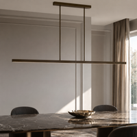 Pendant Light Gus 9024P - Bronze in room
