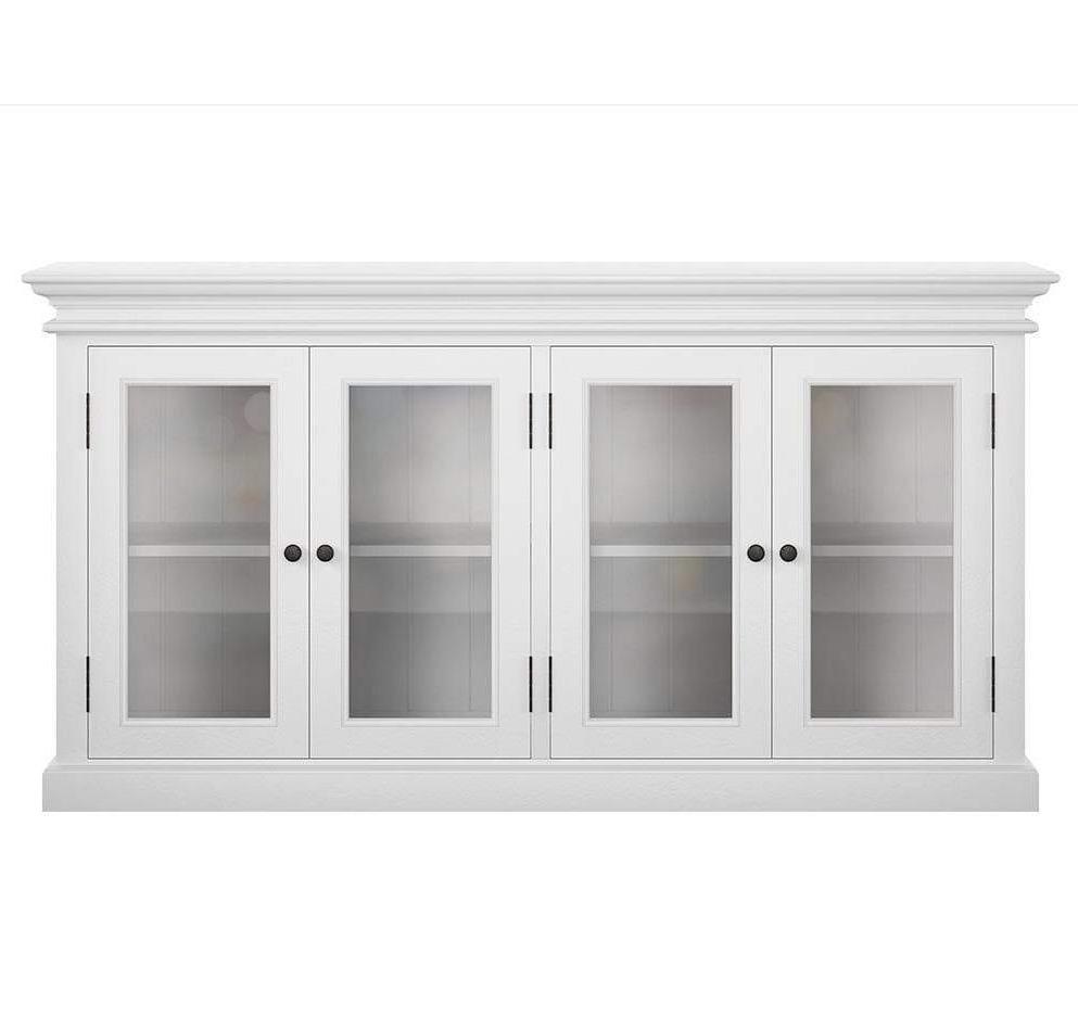 Halifax 4 Door Sideboard - White | Marcottestyle