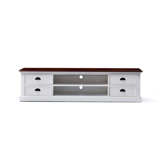 Halifax Accent Lowline ETU 180cm - Weiß With Braun Top | Marcottestyle