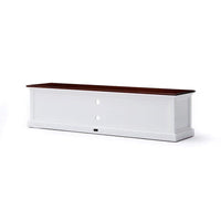 Halifax Accent Lowline ETU 180cm - Weiß Mit Braun Top