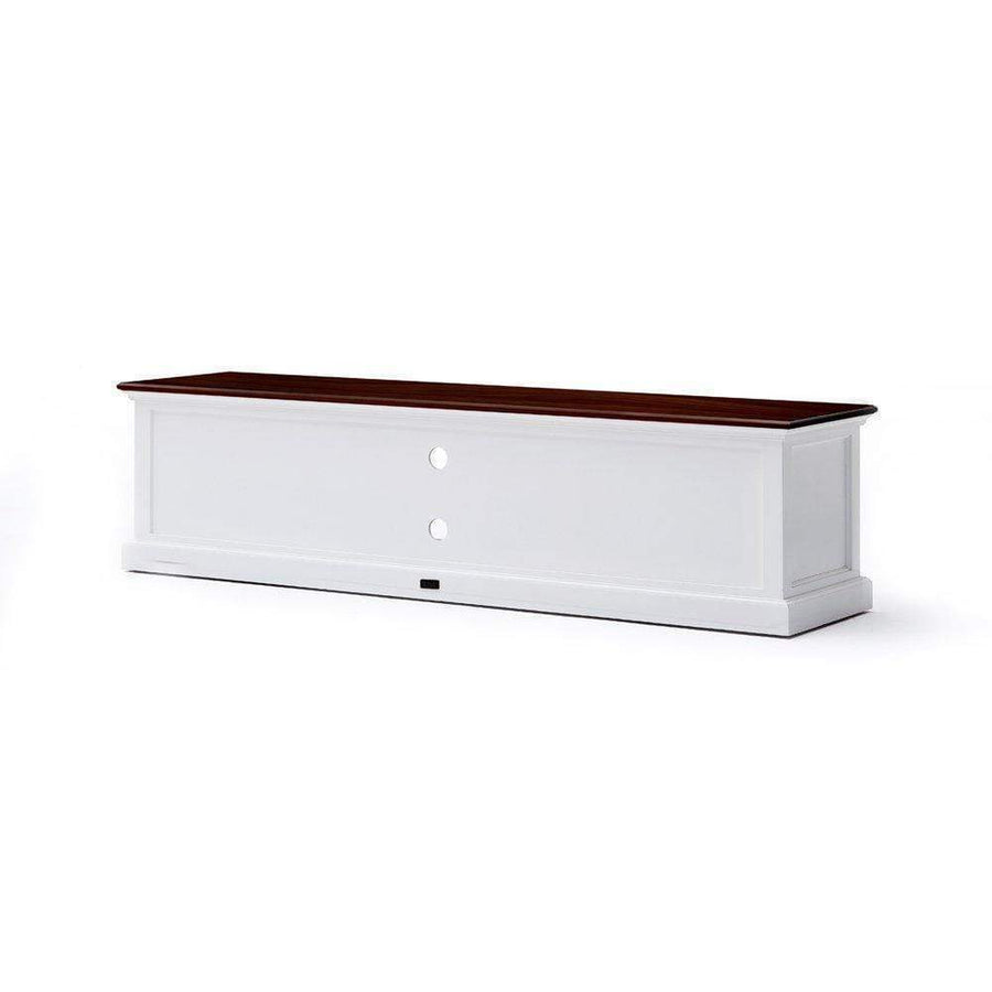 Halifax Accent Lowline ETU 180cm - Weiß Mit Braun Top