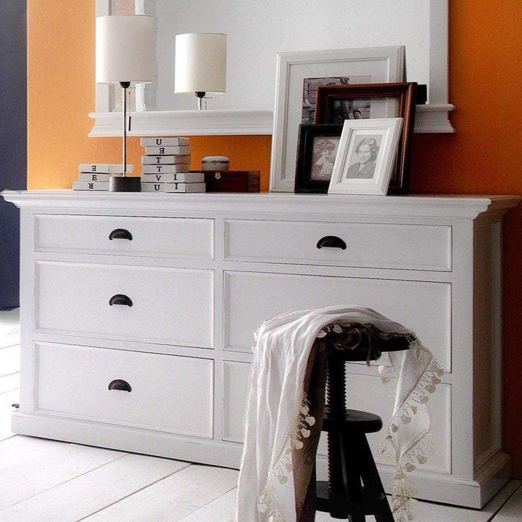 Halifax Bedroom Dresser - Wit | Marcottestyle