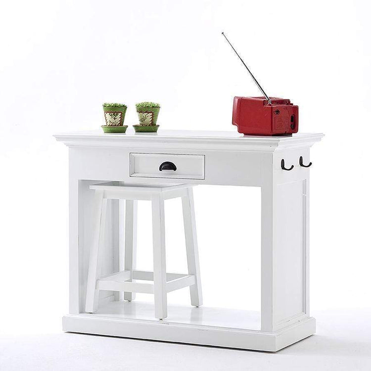 Halifax Breakfast Bar - Blanc | Marcottestyle