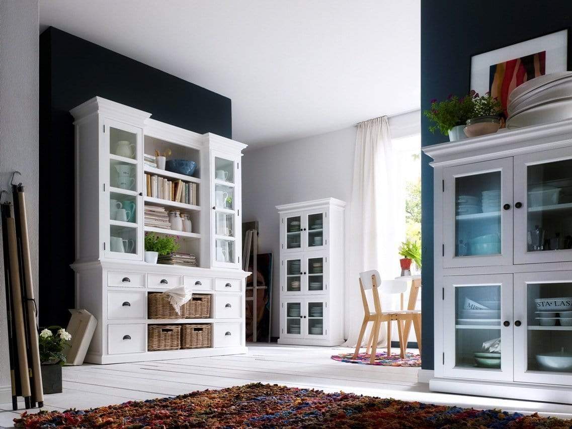 Halifax Buffet & Hutch - Weiß | Marcottestyle