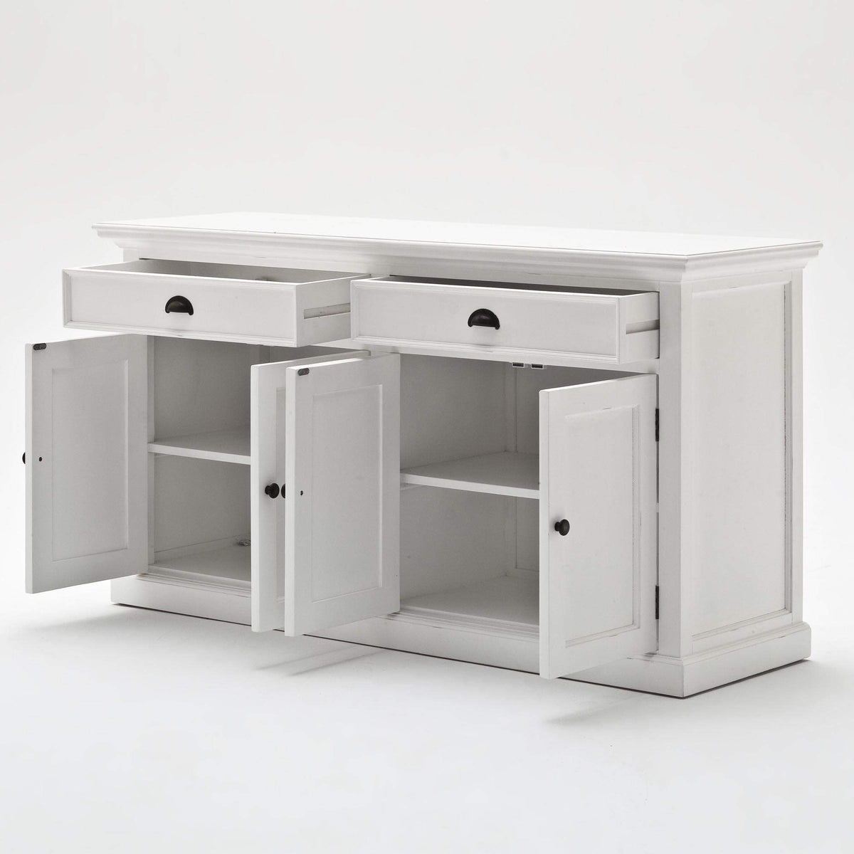 Halifax Buffet & Hutch - Blanc | Marcottestyle