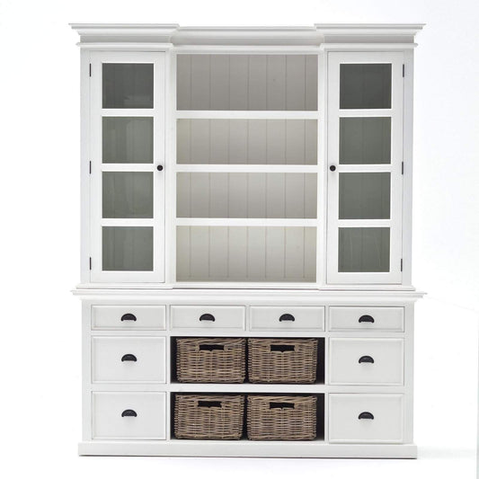 Halifax Buffet & Hutch - White | Marcottestyle
