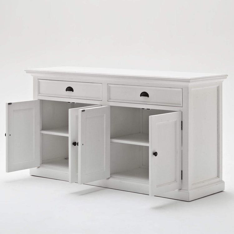 Halifax Buffet & Hutch - Blanc | Marcottestyle