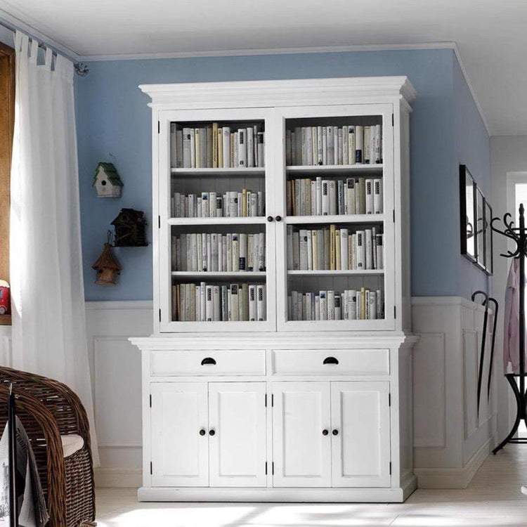 Halifax Buffet & Hutch - Blanc | Marcottestyle