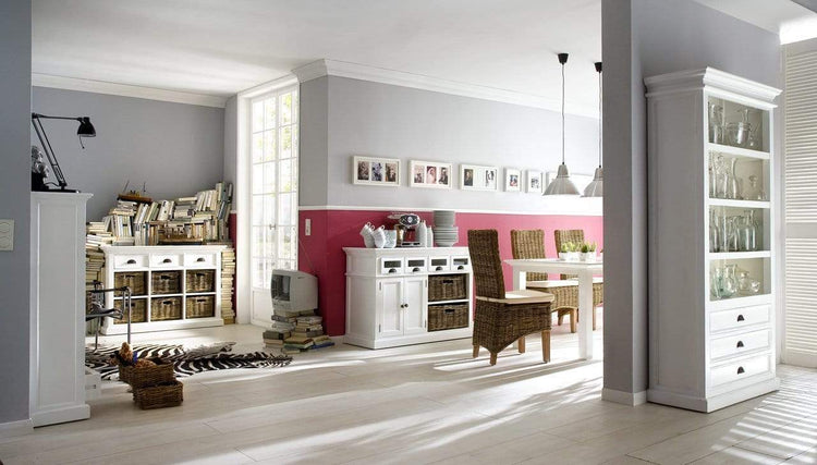 Halifax Buffet / Sideboard - White | Marcottestyle