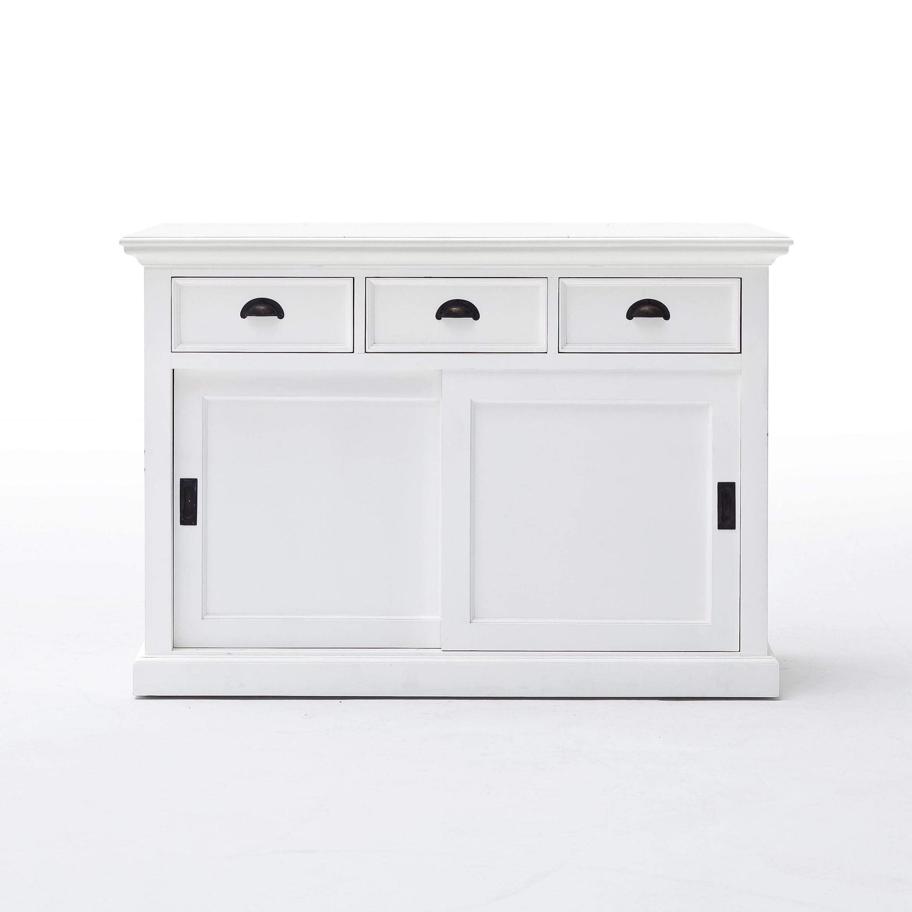 Halifax Buffet with Sliding Doors - White