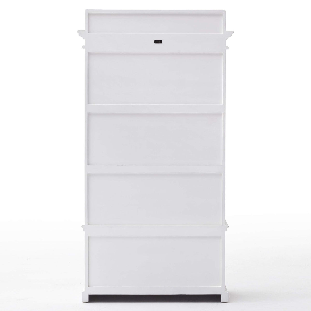 Halifax Coat Hanger Unit With Baskets - Wit | Marcottestyle