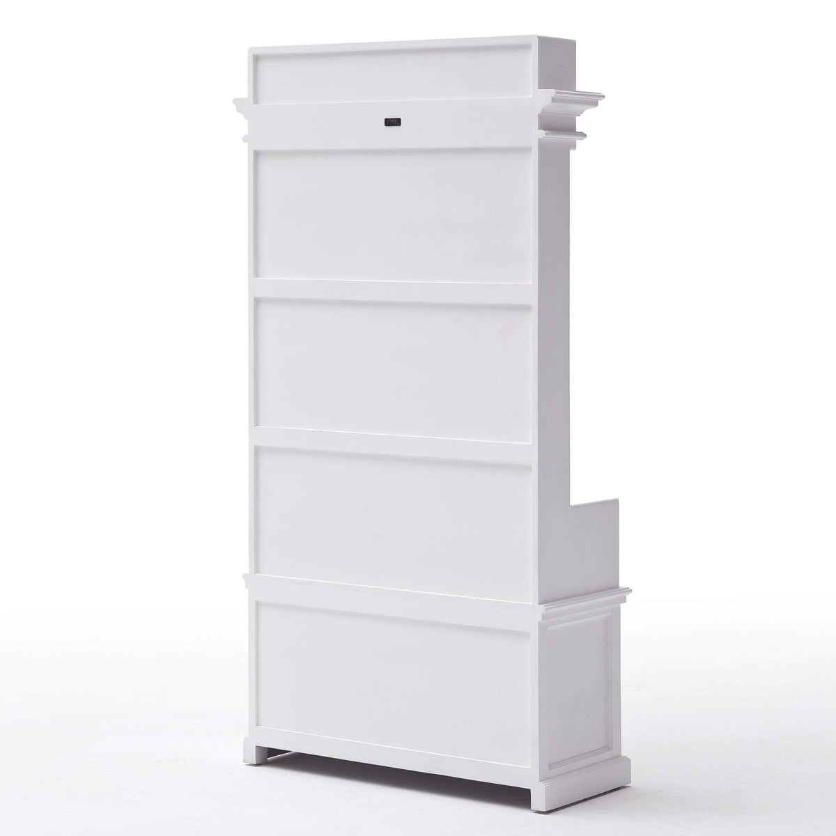 Halifax Coat Hanger Unit With Baskets - Wit | Marcottestyle