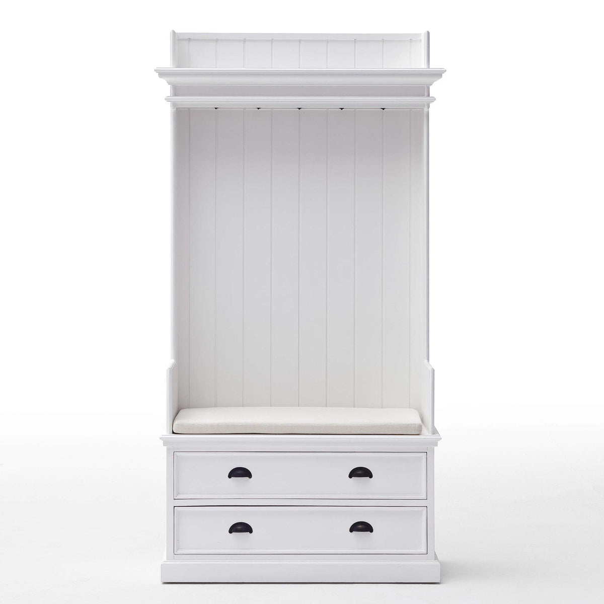 Halifax Coat Hanger Unit With Drawers - Wit | Marcottestyle