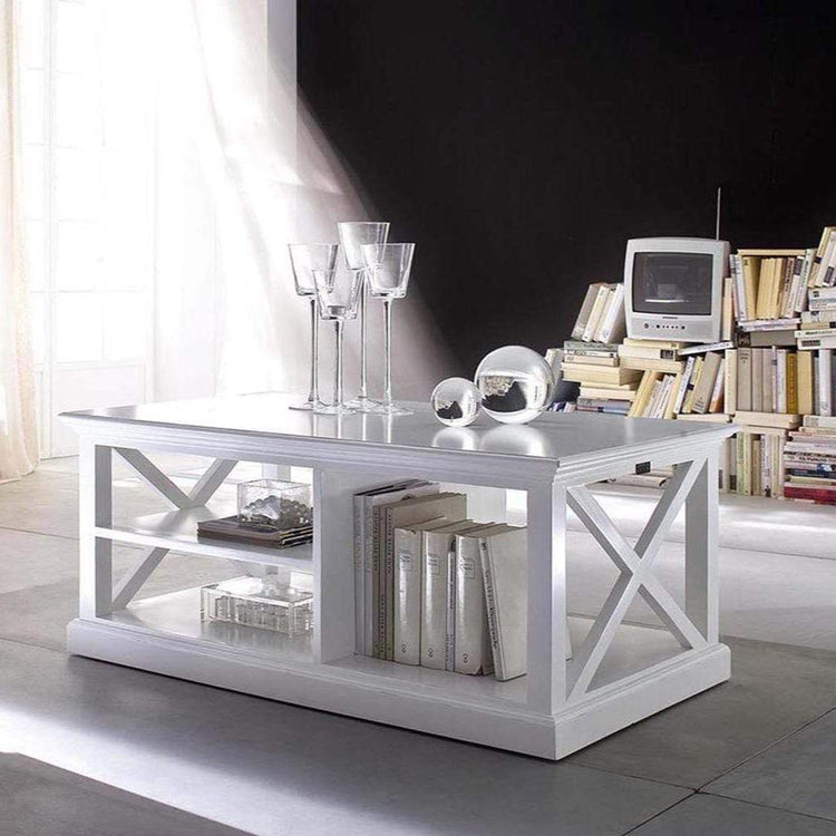 Halifax Coffee Table - Weiß | Marcottestyle