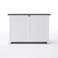 Halifax Contrast Buffet - Wit met zwart topje | Marcottestyle